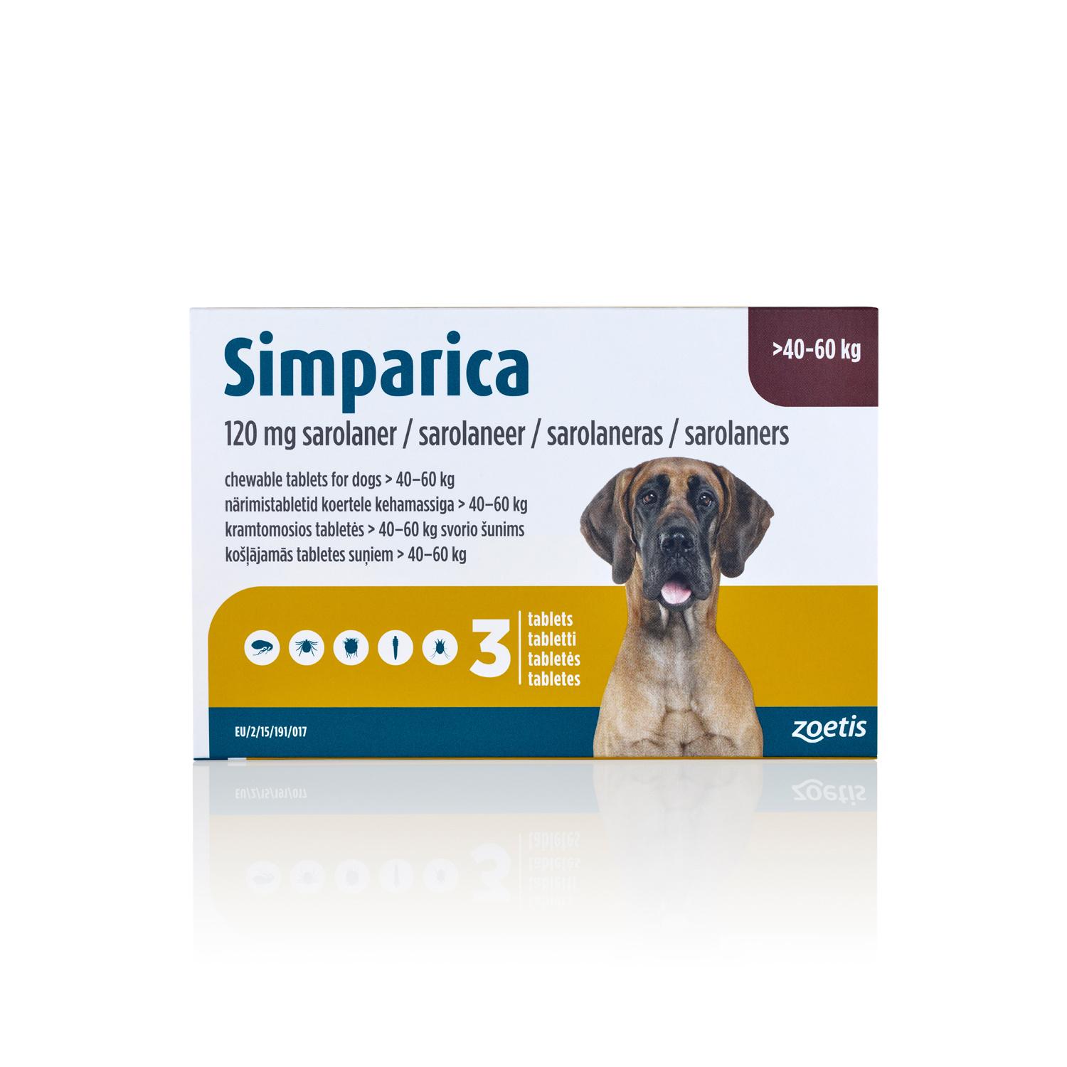 Simparica Chewable Tablets for Dogs Image 1