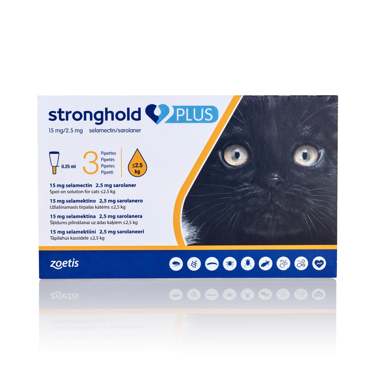 Stronghold Plus Spot On for Cats Image 1