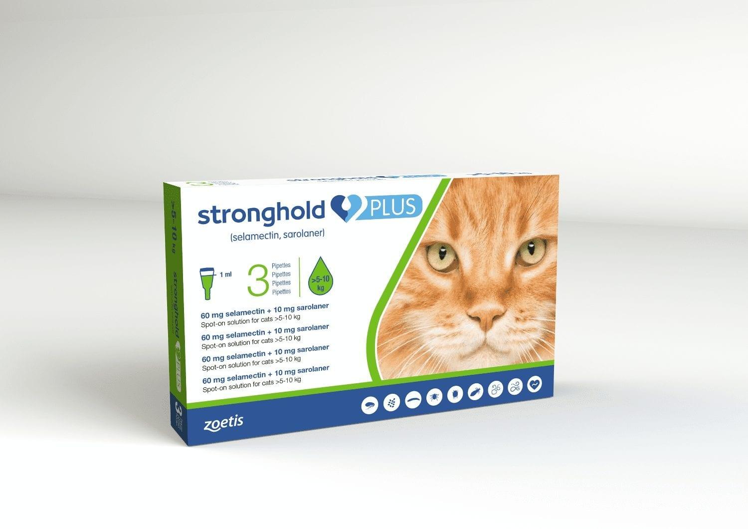 Stronghold Plus Spot On for Cats Image 1