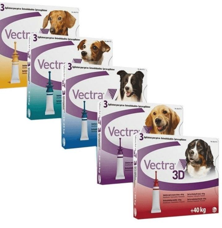 Vectra 3D Spot On for Dogs Image 1