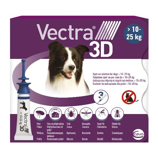 Vectra 3D Spot On for Dogs Image 1