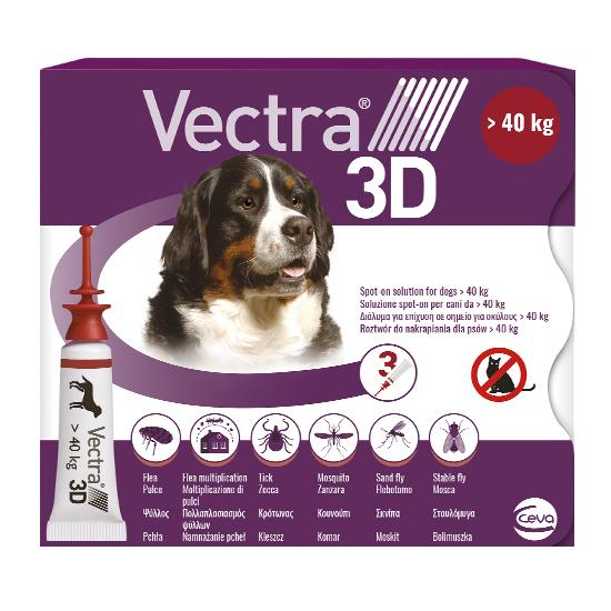 Vectra 3D Spot On for Dogs Image 1