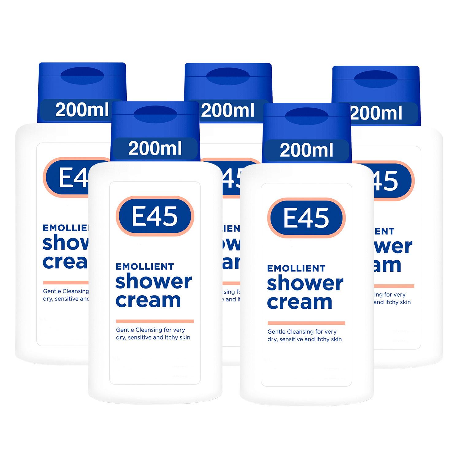 E45 Emollient Shower Cream 200ml Image 1