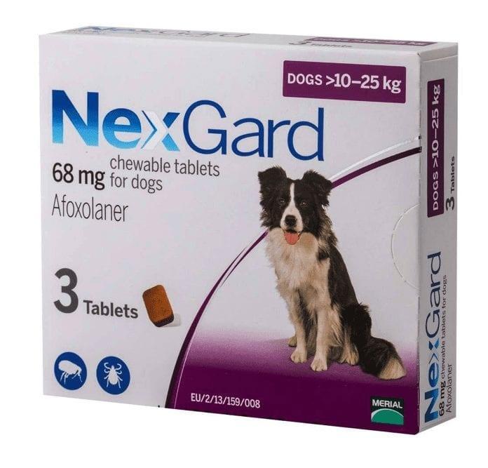 Nexgard Chewable Tablets for Dogs Image 1