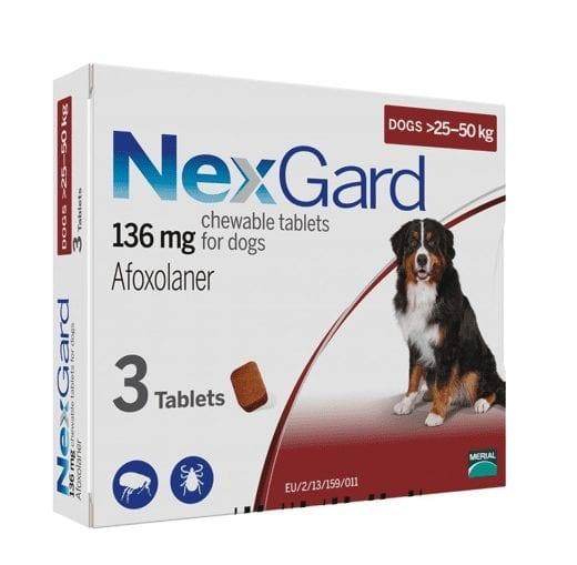 Nexgard Chewable Tablets for Dogs Image 1