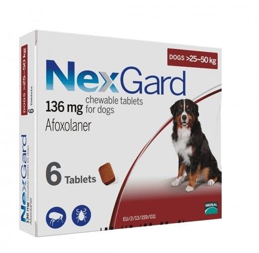 Nexgard Chewable Tablets for Dogs Image 1