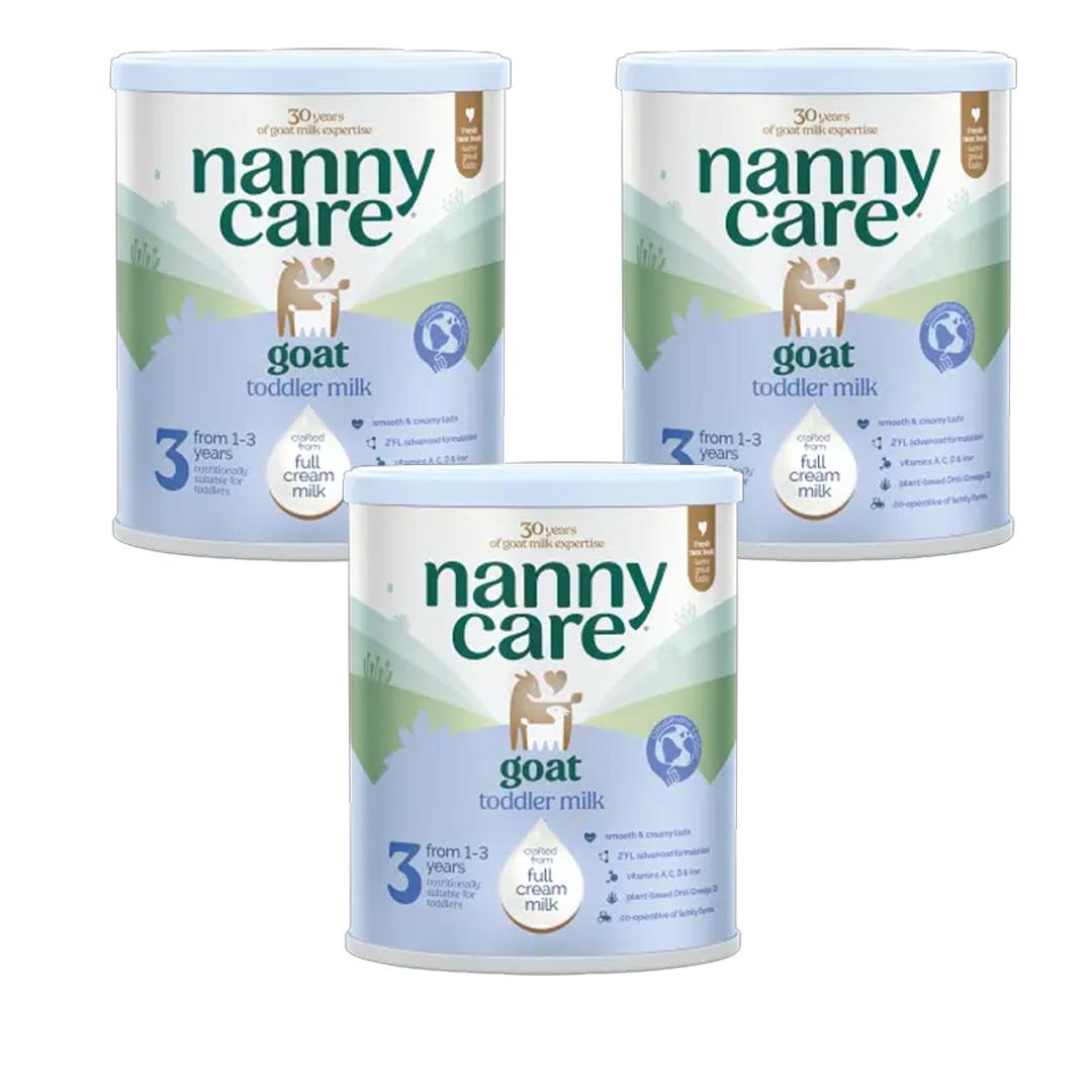 Nannycare 3 Toddler Goat Milk from 1-3 Years 800g Image 1