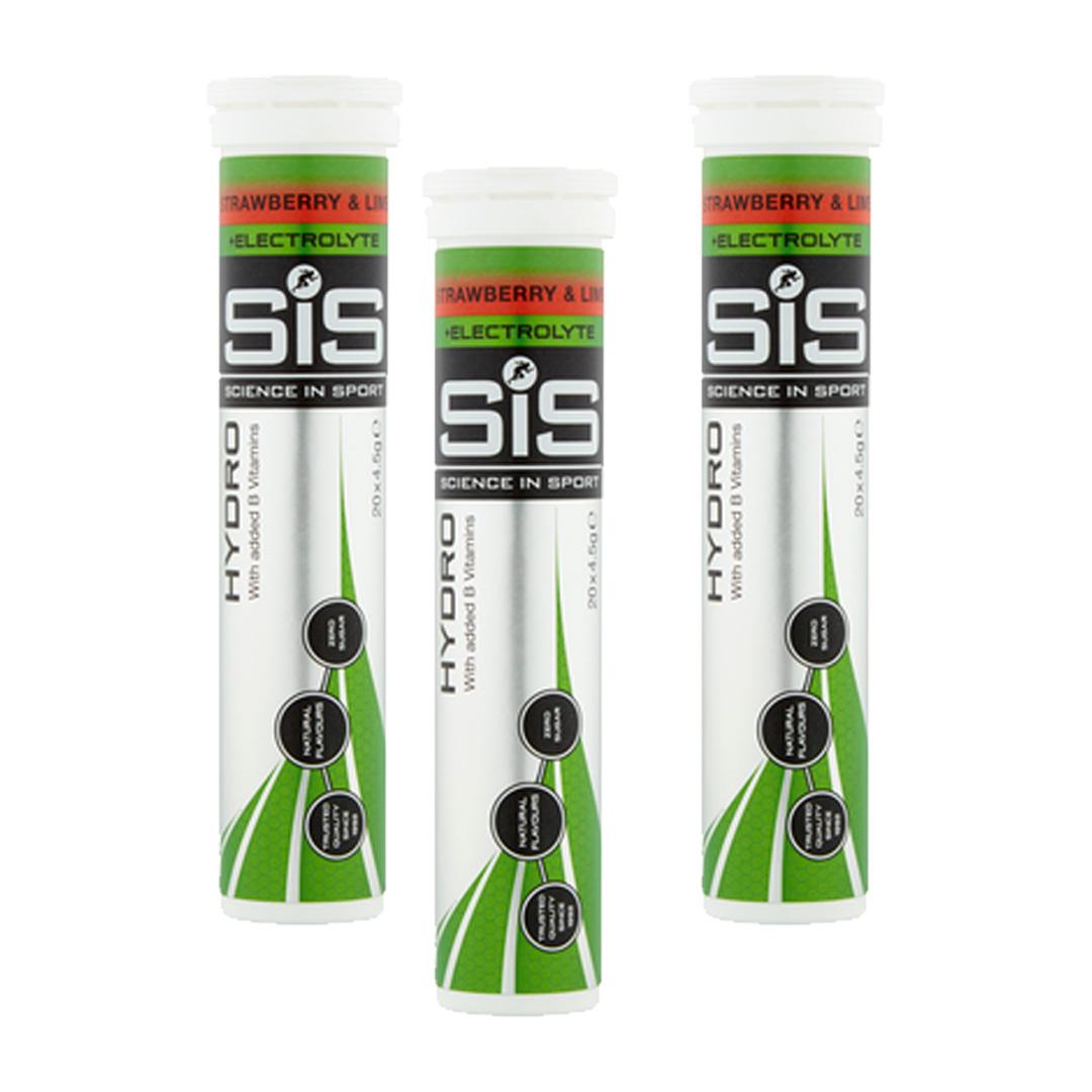 SiS GO Hydro Hydration Tablets Strawberry and Lime 20x4.2g Image 1