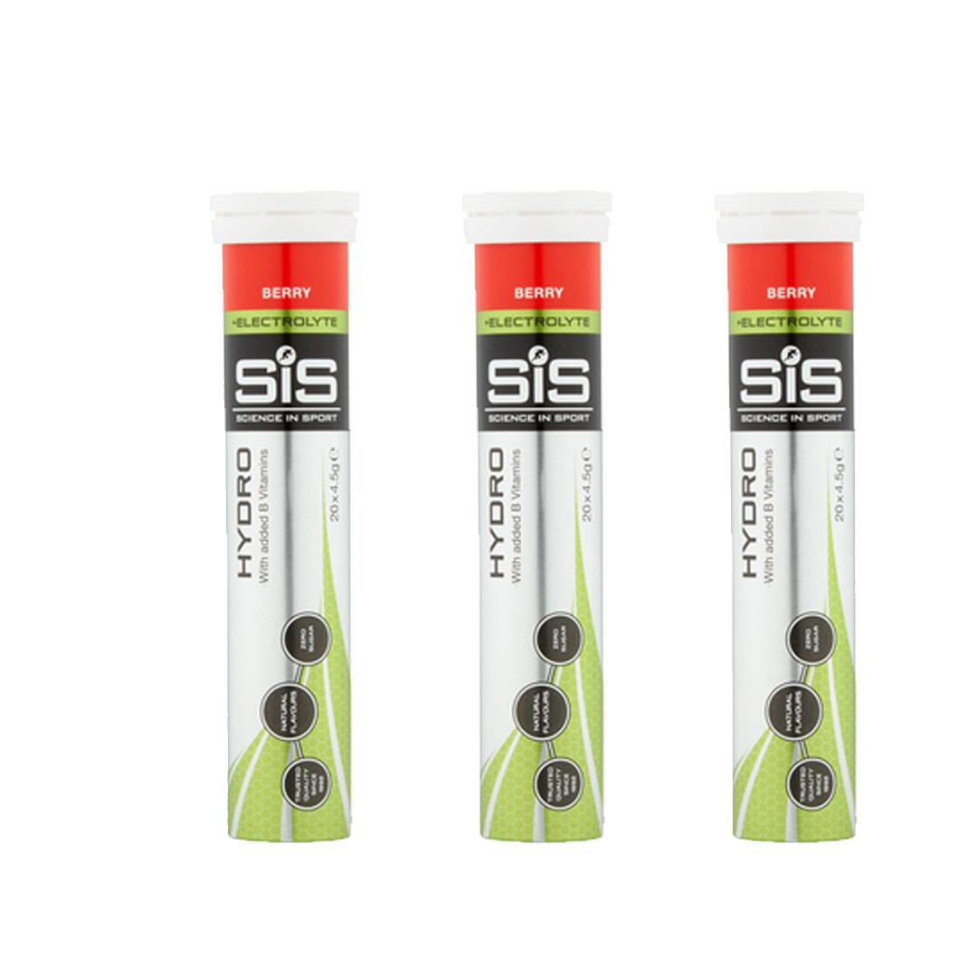 SiS GO Hydro Hydration Tablets Berry 20x4.2g Image 1
