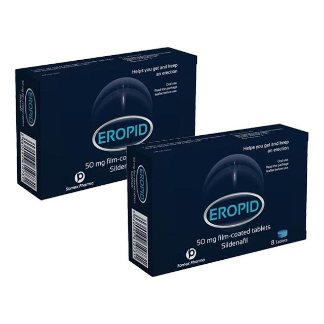 Eropid (Sildenafil) 50mg 8 Tablets Image 1