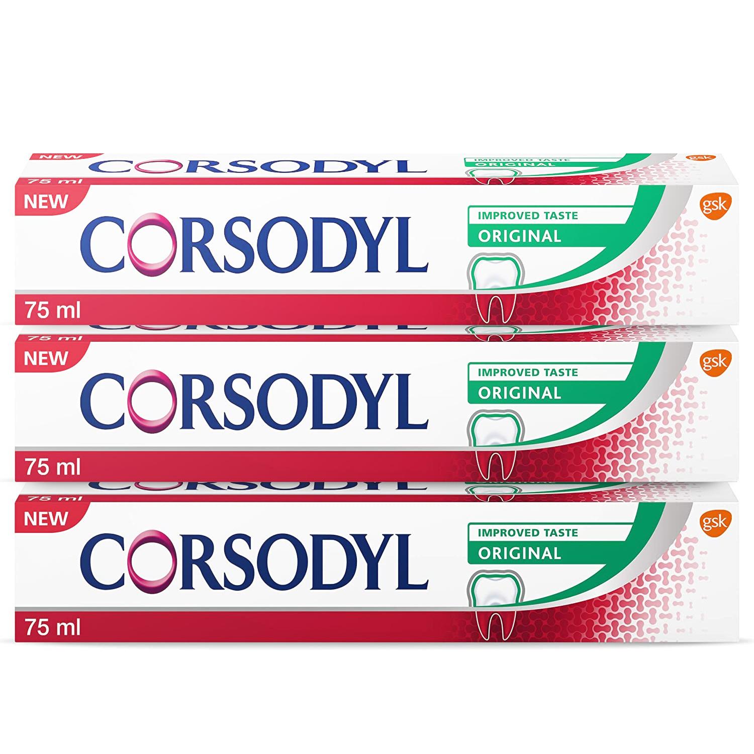 Corsodyl Daily Gum Care Original Toothpaste 75ml Image 1