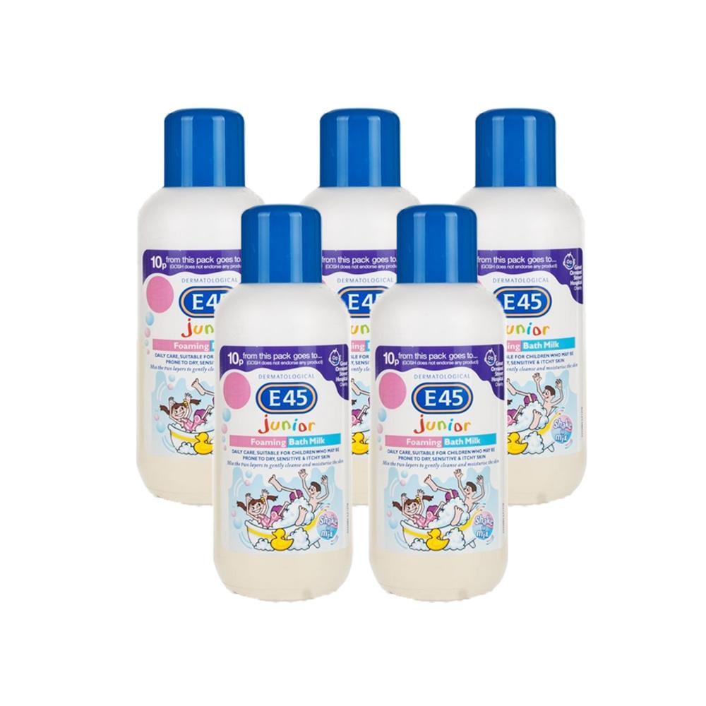 E45 Junior Foaming Bath Milk 500ml Image 1