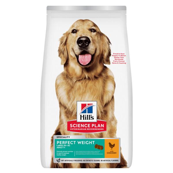 Hill's Science Plan Adult Perfect Weight Dry Dog Chicken Image 1