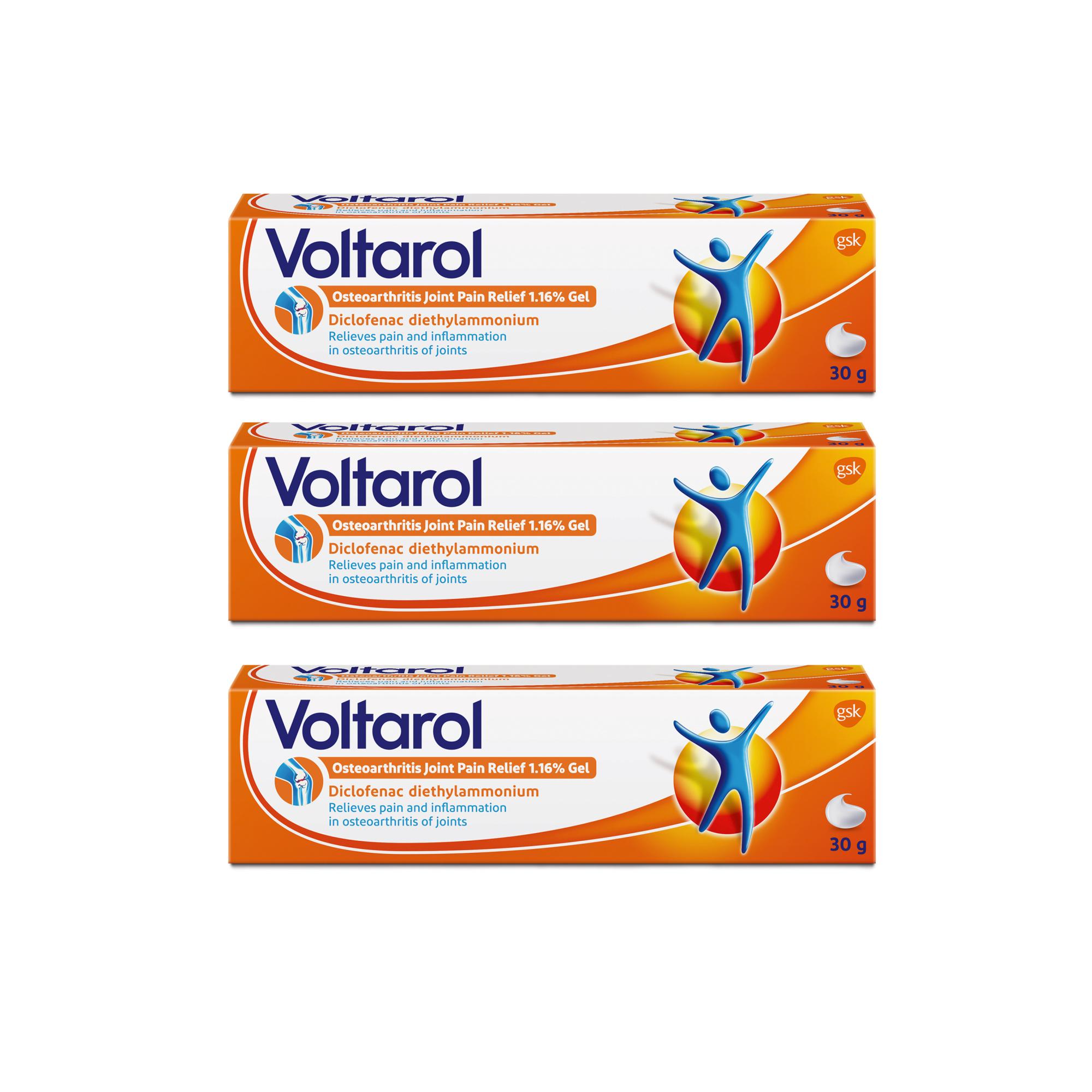 Voltarol Osteoarthritis Joint Pain Relief 1.16% Gel 30g Image 1
