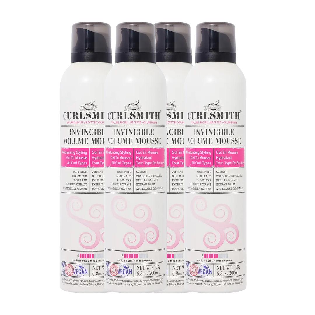 Curlsmith Invincible Volume Mousse 200ml Image 1