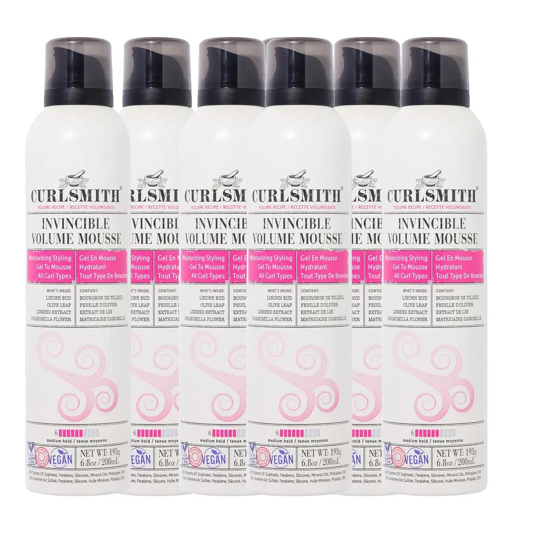 Curlsmith Invincible Volume Mousse 200ml Image 1