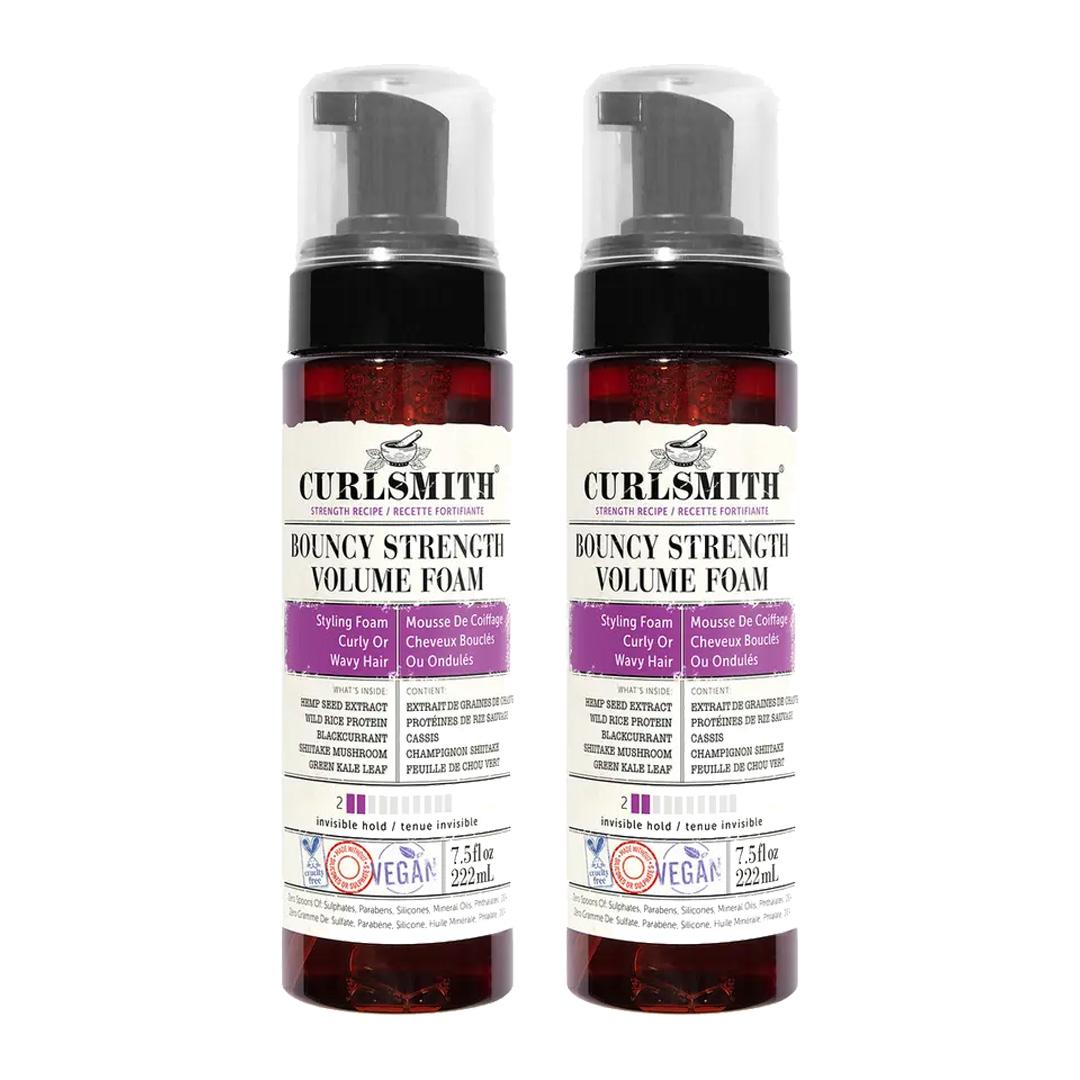 Curlsmith Bouncy Strength Volume Foam 222ml Image 1