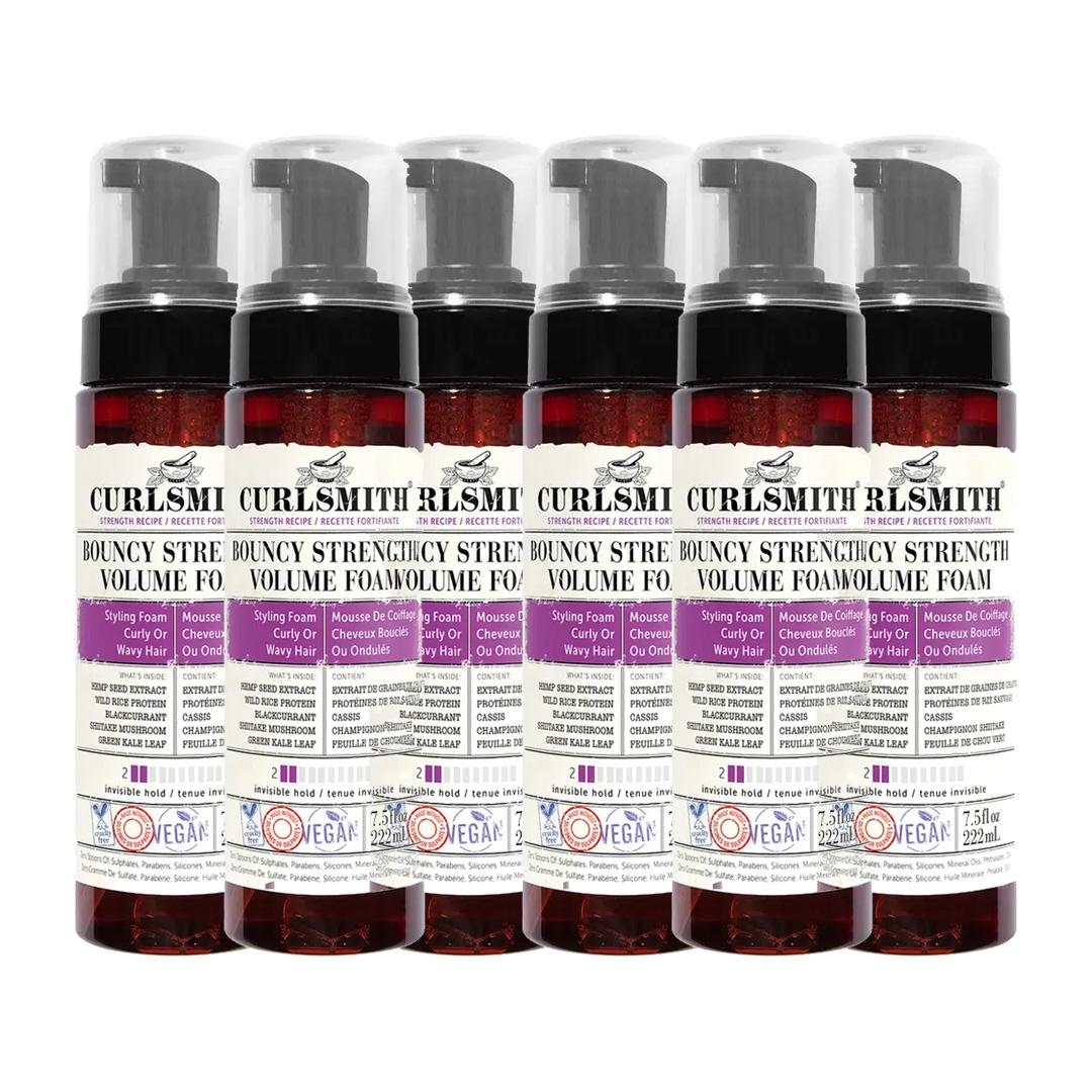 Curlsmith Bouncy Strength Volume Foam 222ml Image 1
