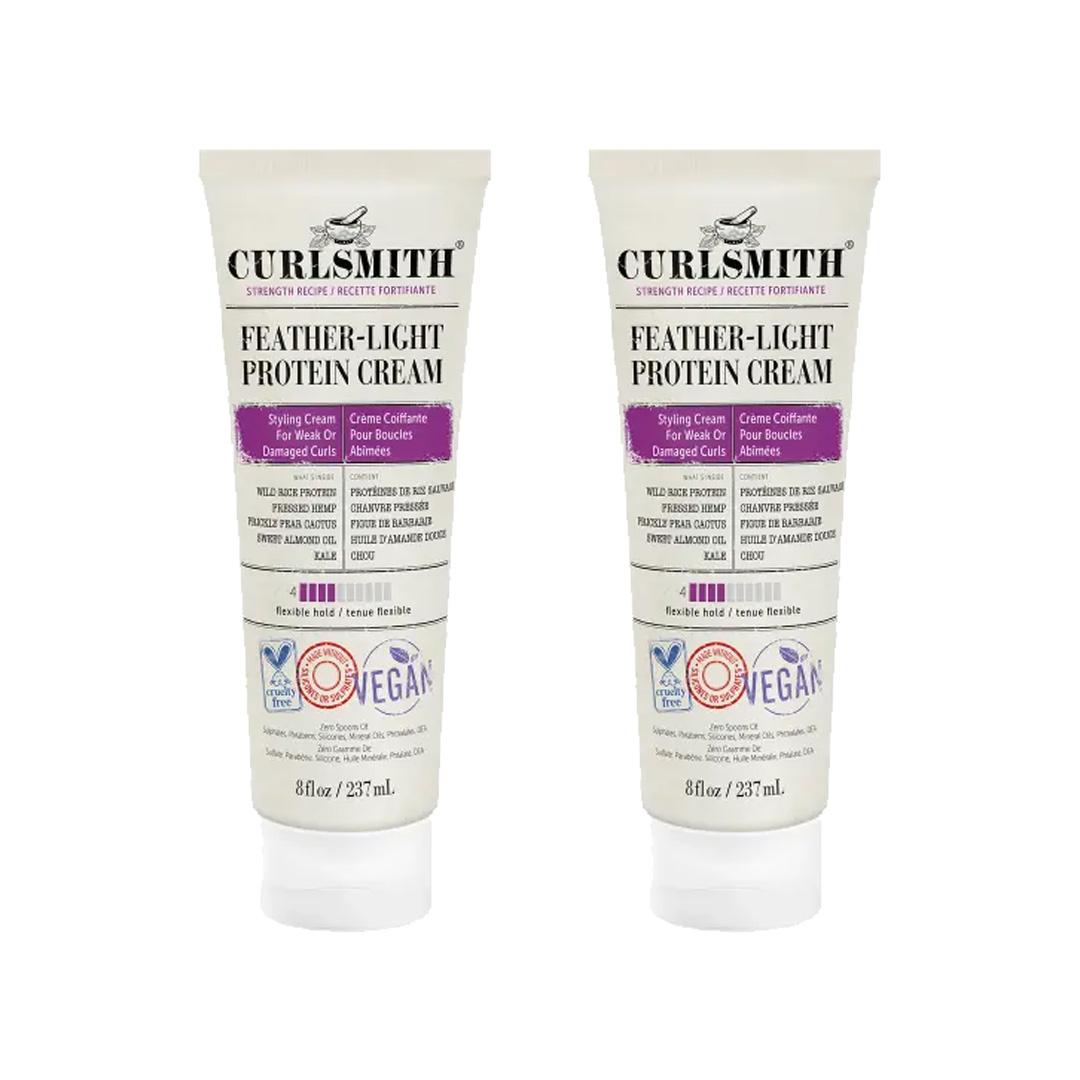 Curlsmith Feather-Light Protein Cream 237ml Image 1