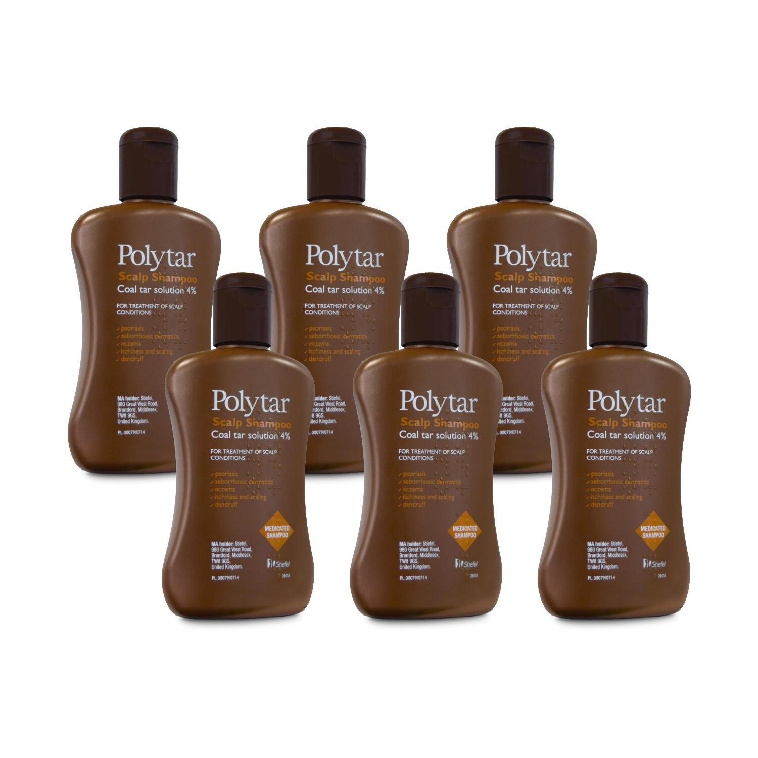 Polytar Scalp Coal Tar Shampoo 150ml Image 1