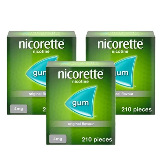 Nicorette Original Gum 4mg 210 Pieces Image 1