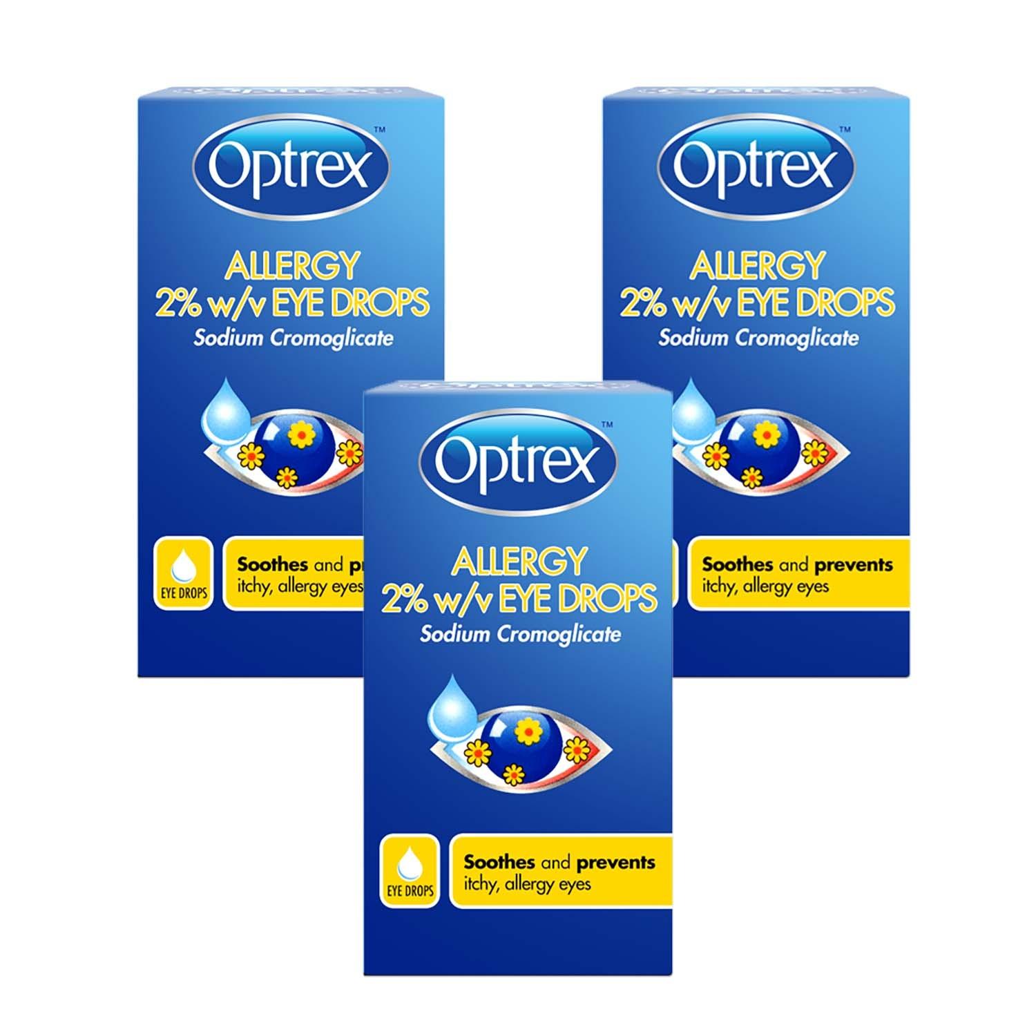 Optrex Allergy Eye Drops 10ml Image 1