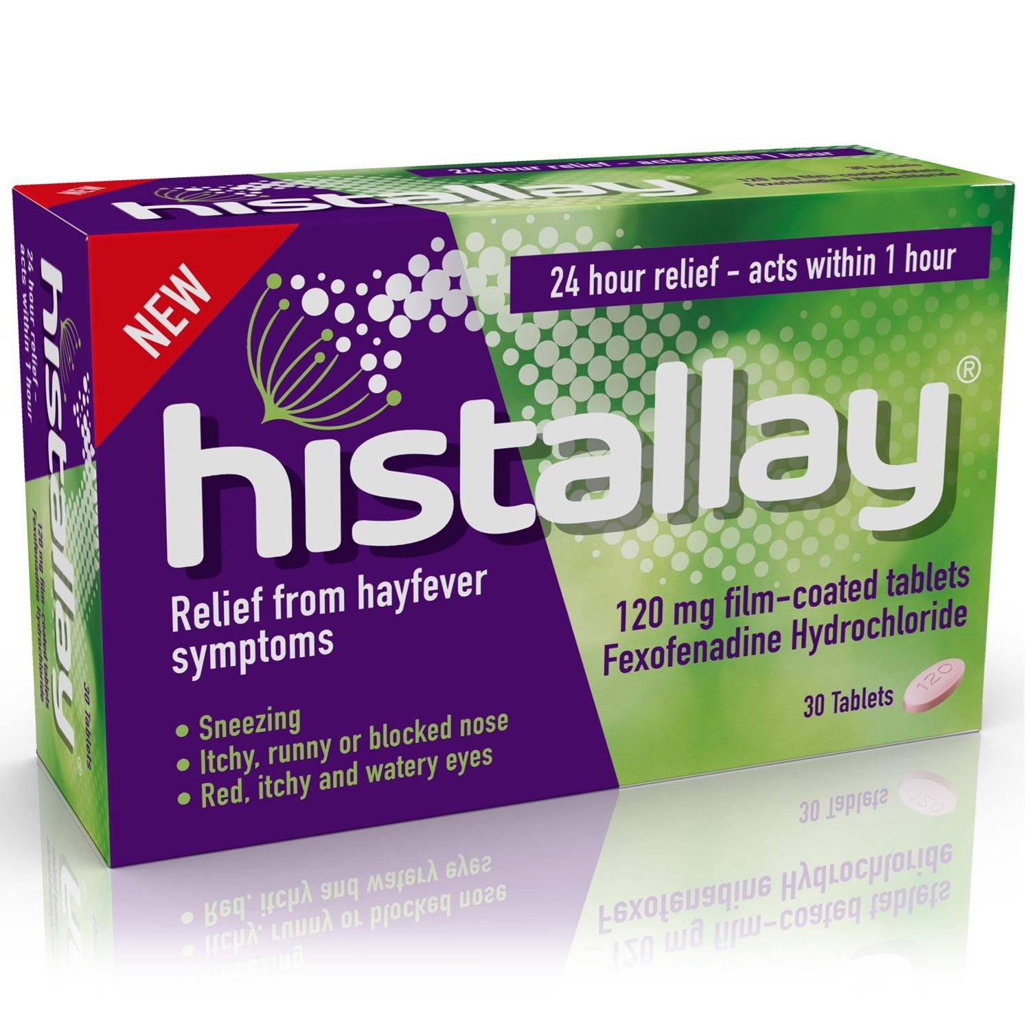 Histallay 120mg 30 tabs Image 1