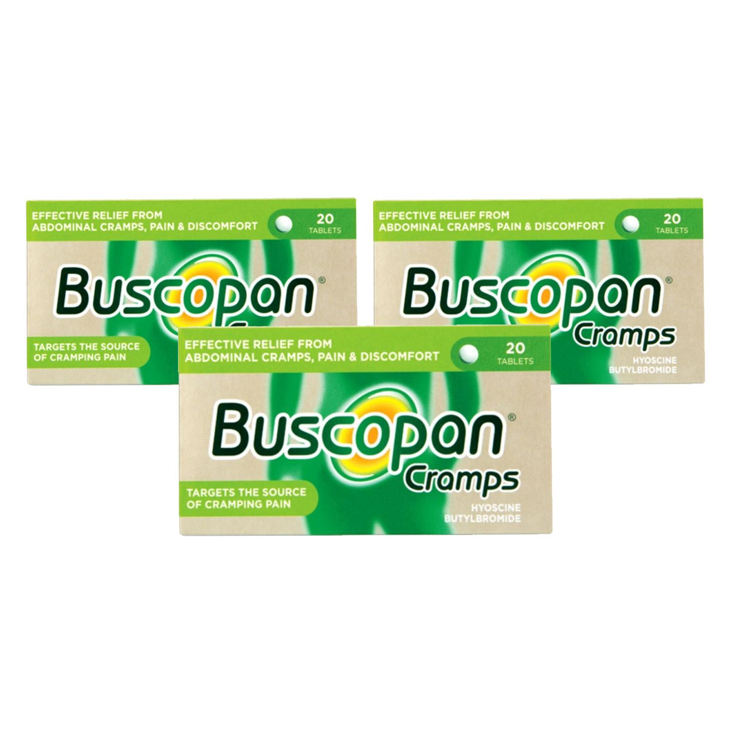 Buscopan Cramps 20 Tablets Image 1