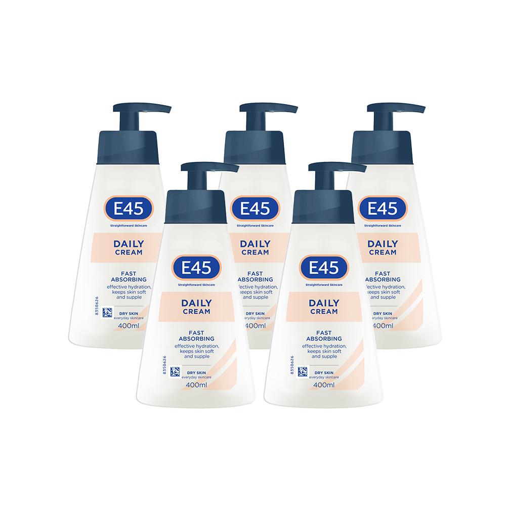 E45 Daily Moisturiser Cream 400ml Image 1