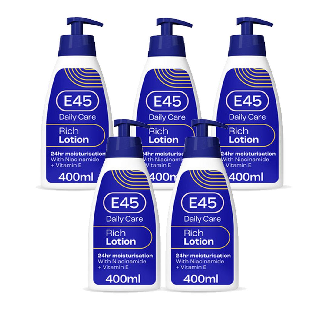 E45 Rich 24HR Lotion 400ml Image 1