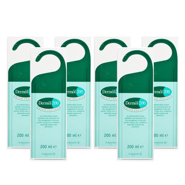 Dermol 200 Shower Emollient 200ml Image 1