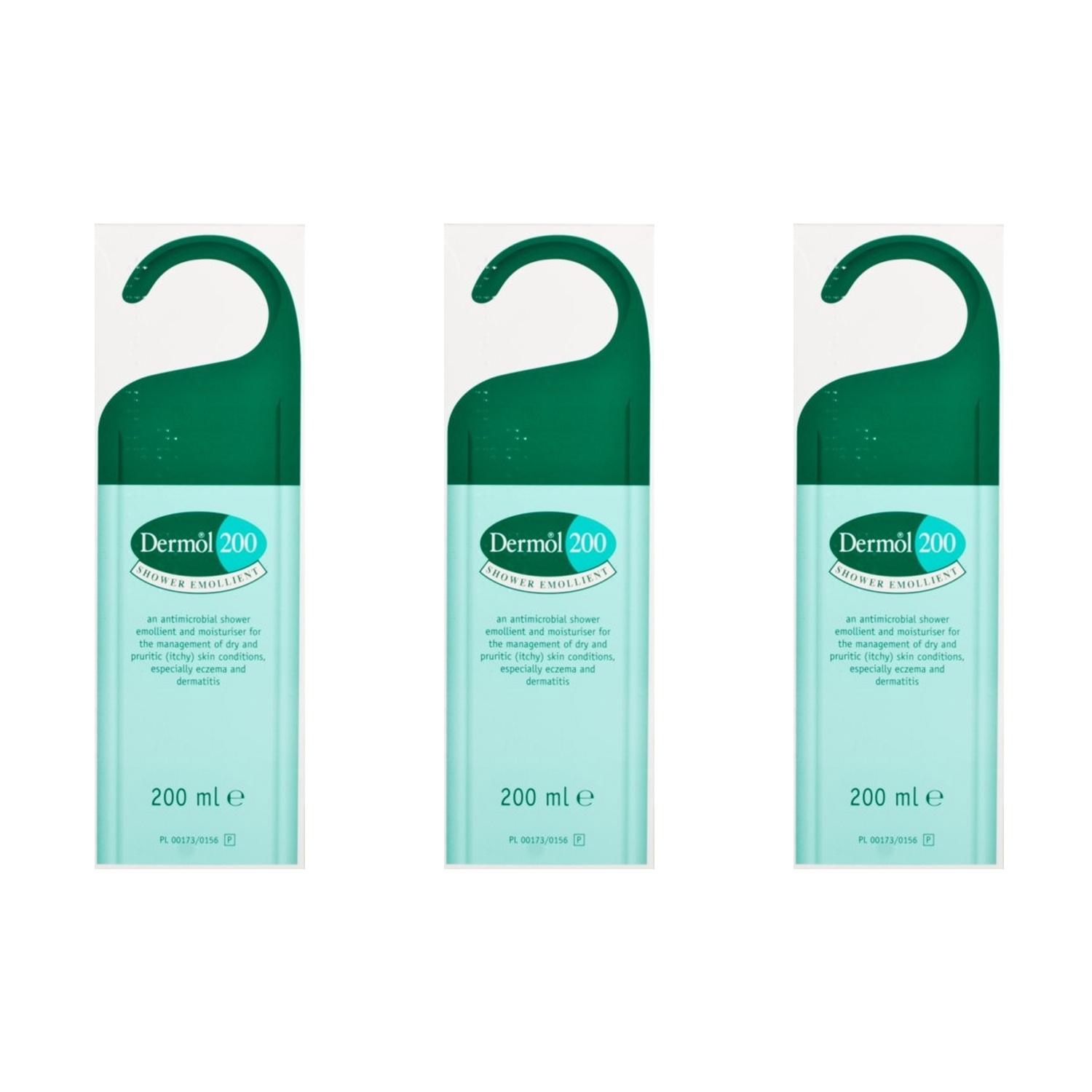 Dermol 200 Shower Emollient 200ml Image 1