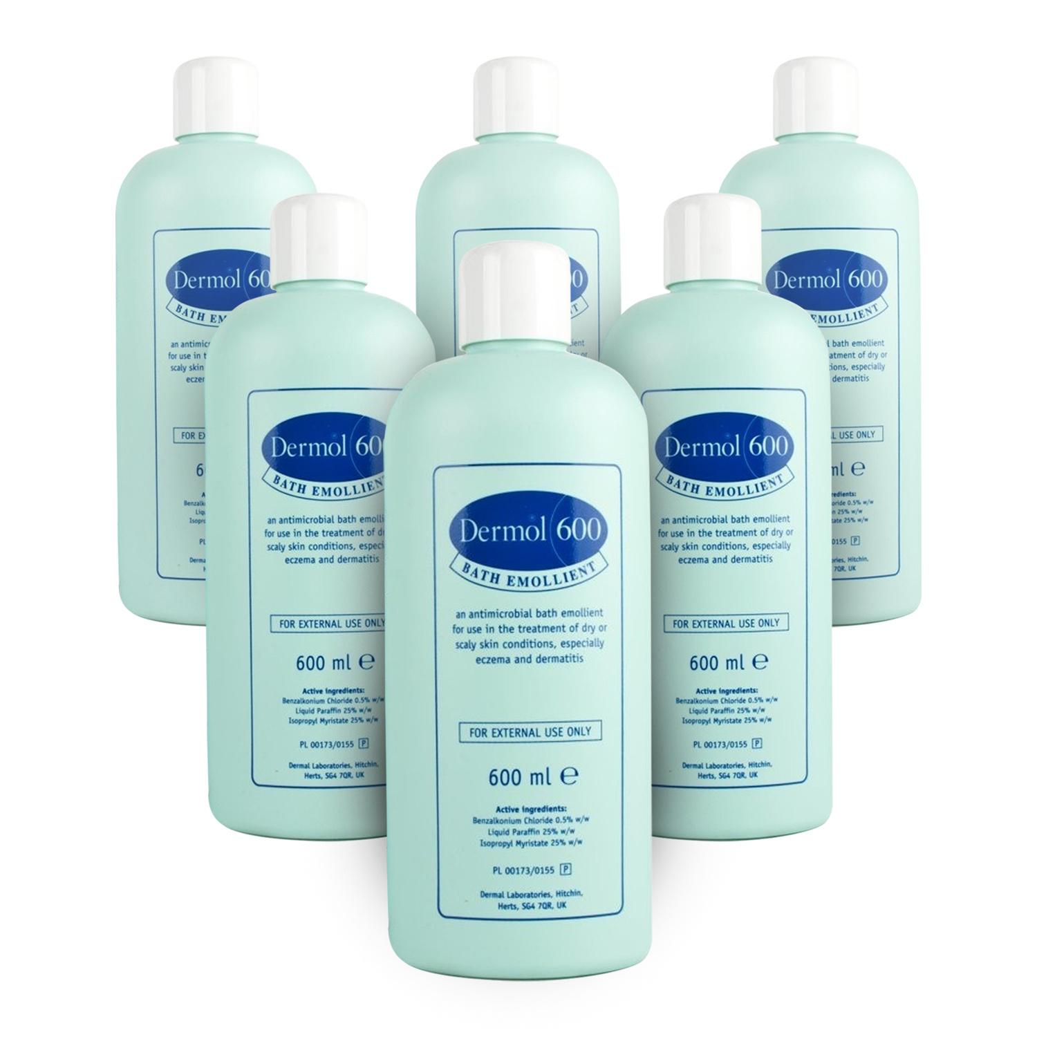 Dermol 600 Bath Emollient 600ml Image 1
