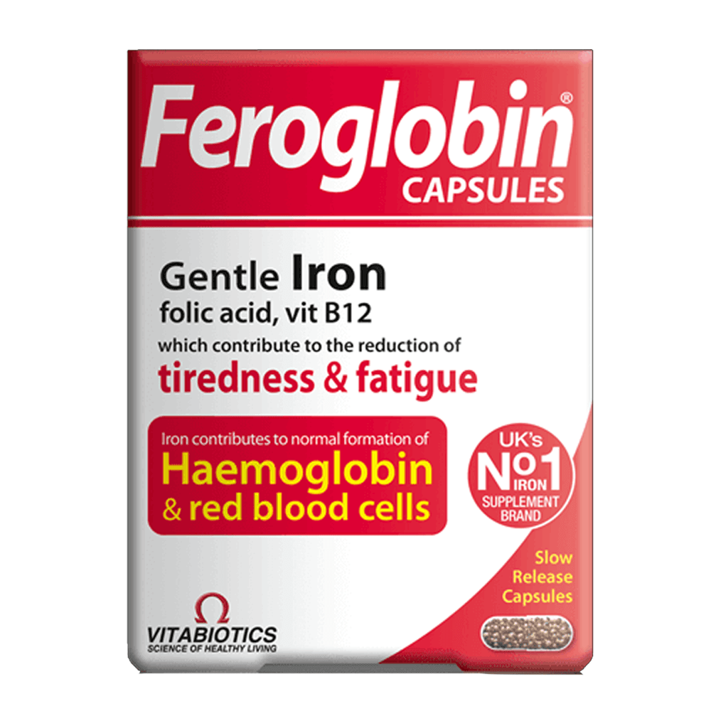 Vitabiotics Feroglobin 30 Capsules Image 1