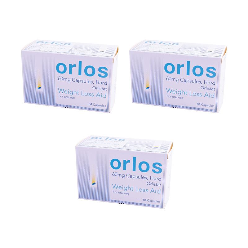Orlos Weight Loss Aid 60mg 84 Capsules Image 1