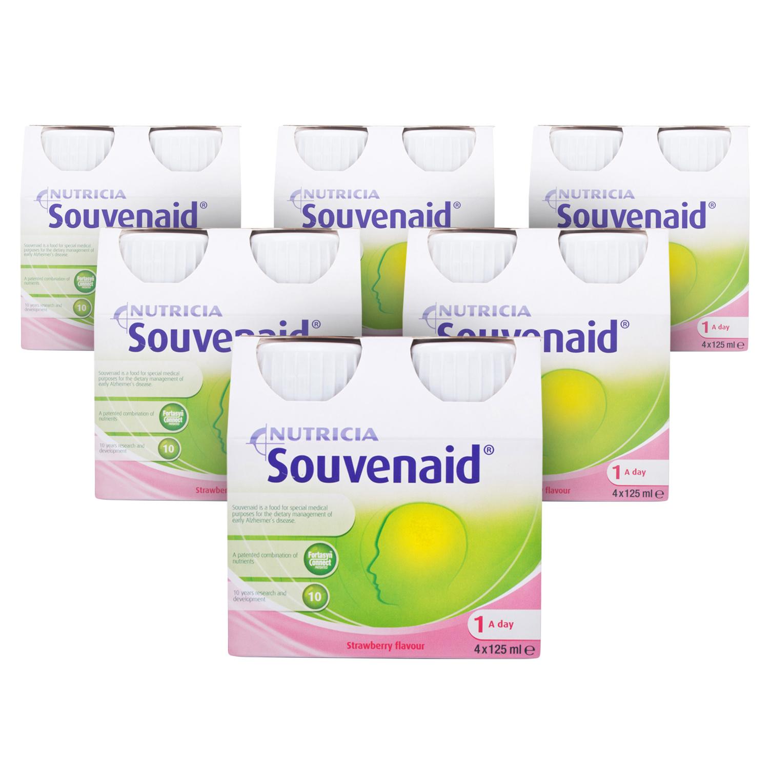 Nutricia Souvenaid Strawberry 4x125ml Image 1