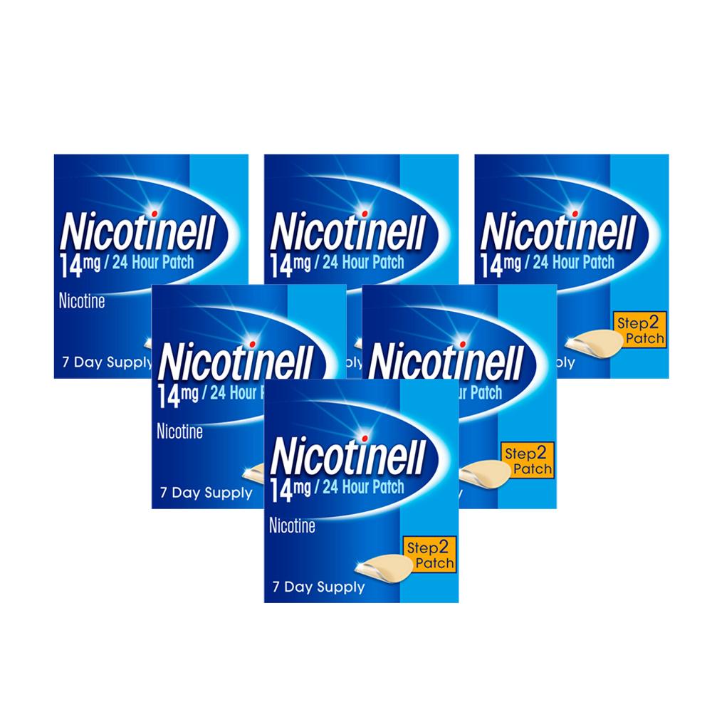 Nicotinell 14mg/24 Hour Patches Step 2 7 Pack Image 1