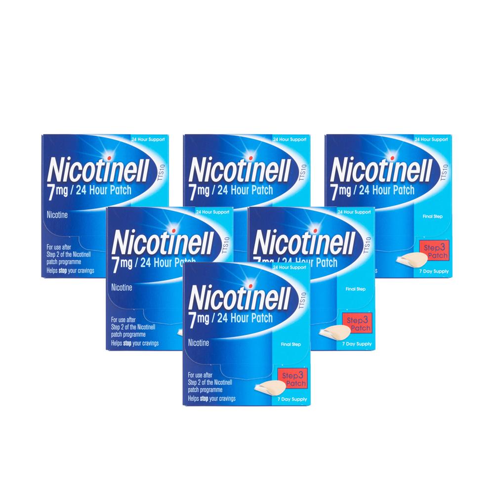 Nicotinell 7mg / 24 Hour Patches Step 3 7 Pack Image 1
