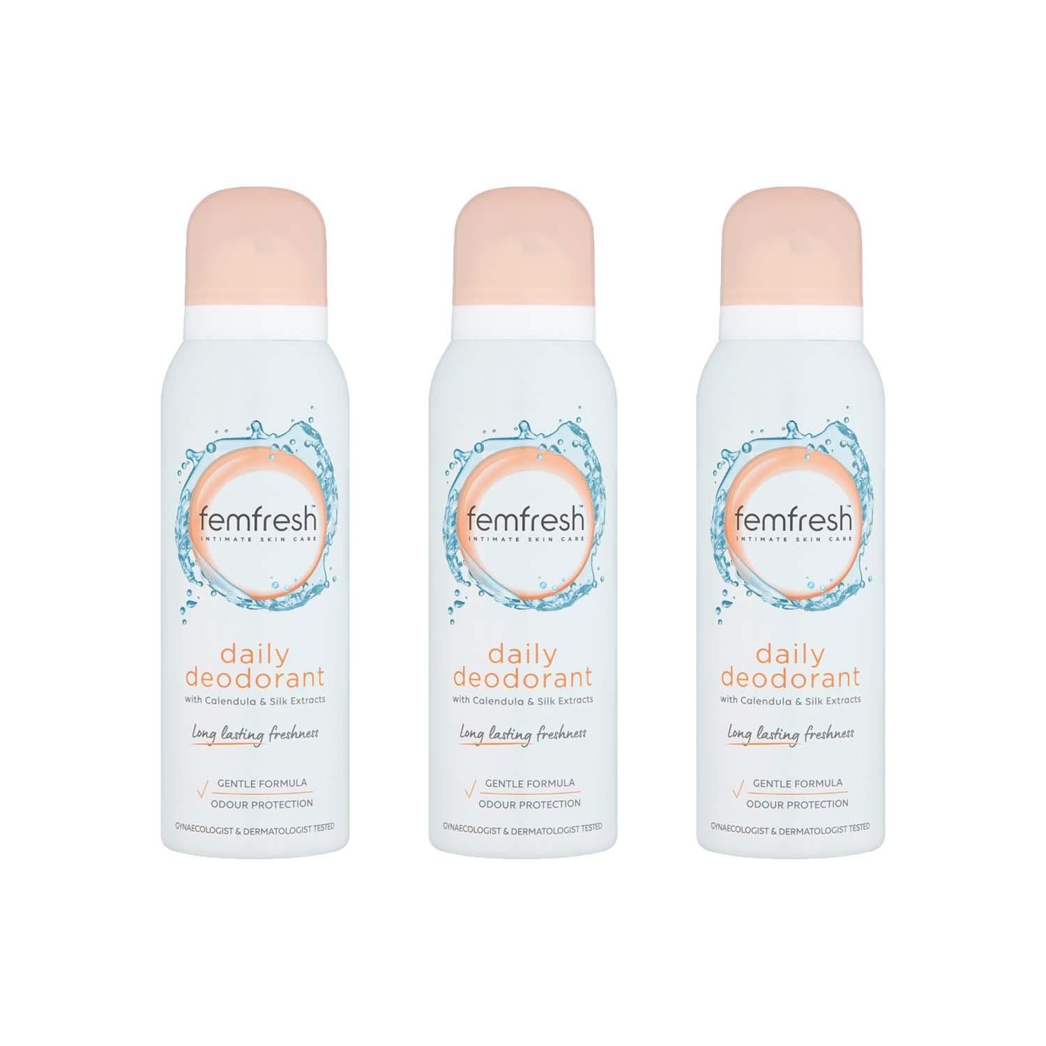 Femfresh Deodorant Spray 125ml Image https://cdn11.bigcommerce.com/s-g585yu857h/images/stencil/original/attribute_rule_images/357_source_1729602188.jpg1