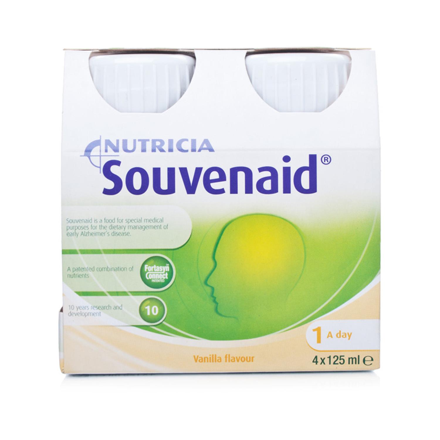 Nutricia Souvenaid Vanilla 4x125ml Image 1