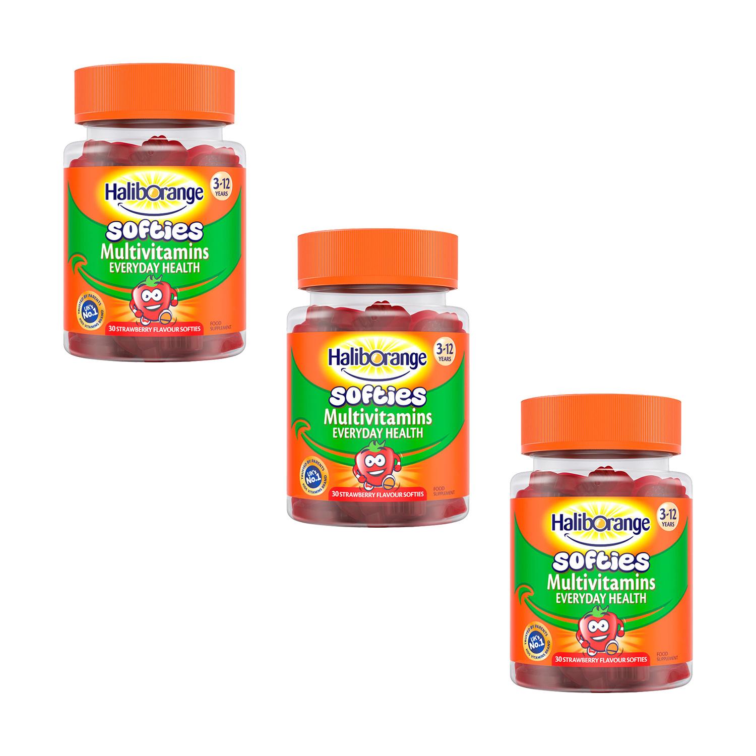 Haliborange Multivitamin Strawberry 30 Softies Image 1