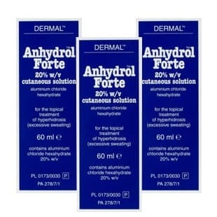 Anhydrol Forte Roll On 20% w/v Cutaneous Solution 60ml Image 1