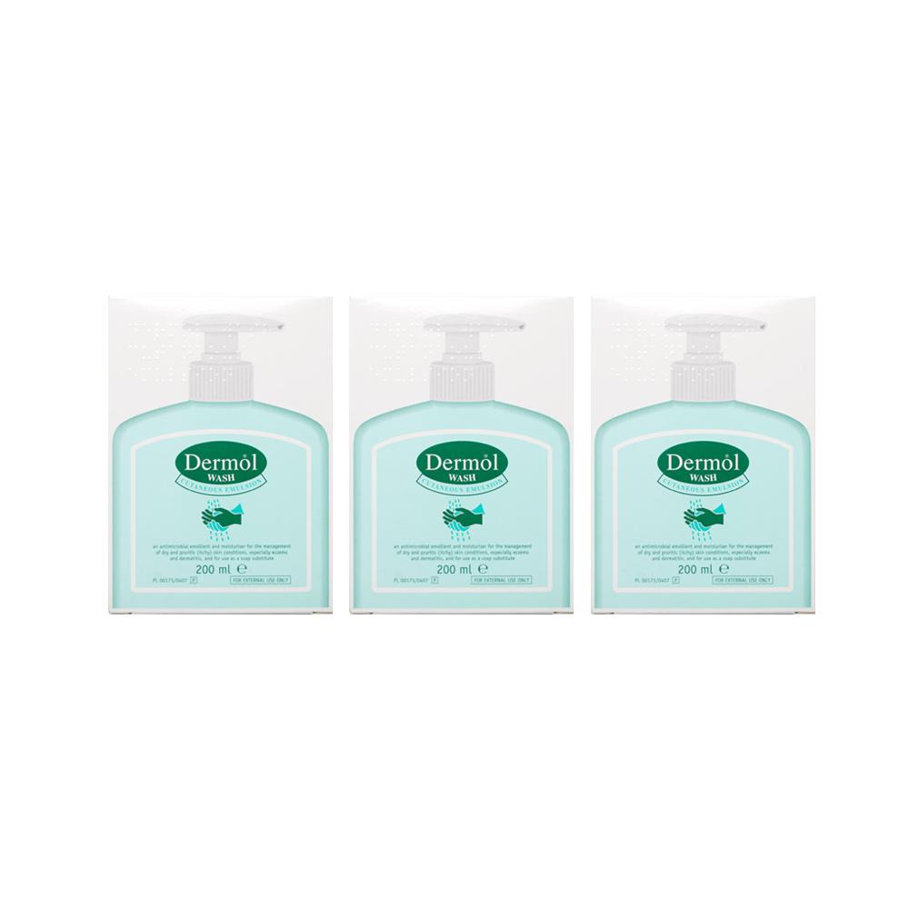 Dermol Wash Emulsion 200ml Image 1