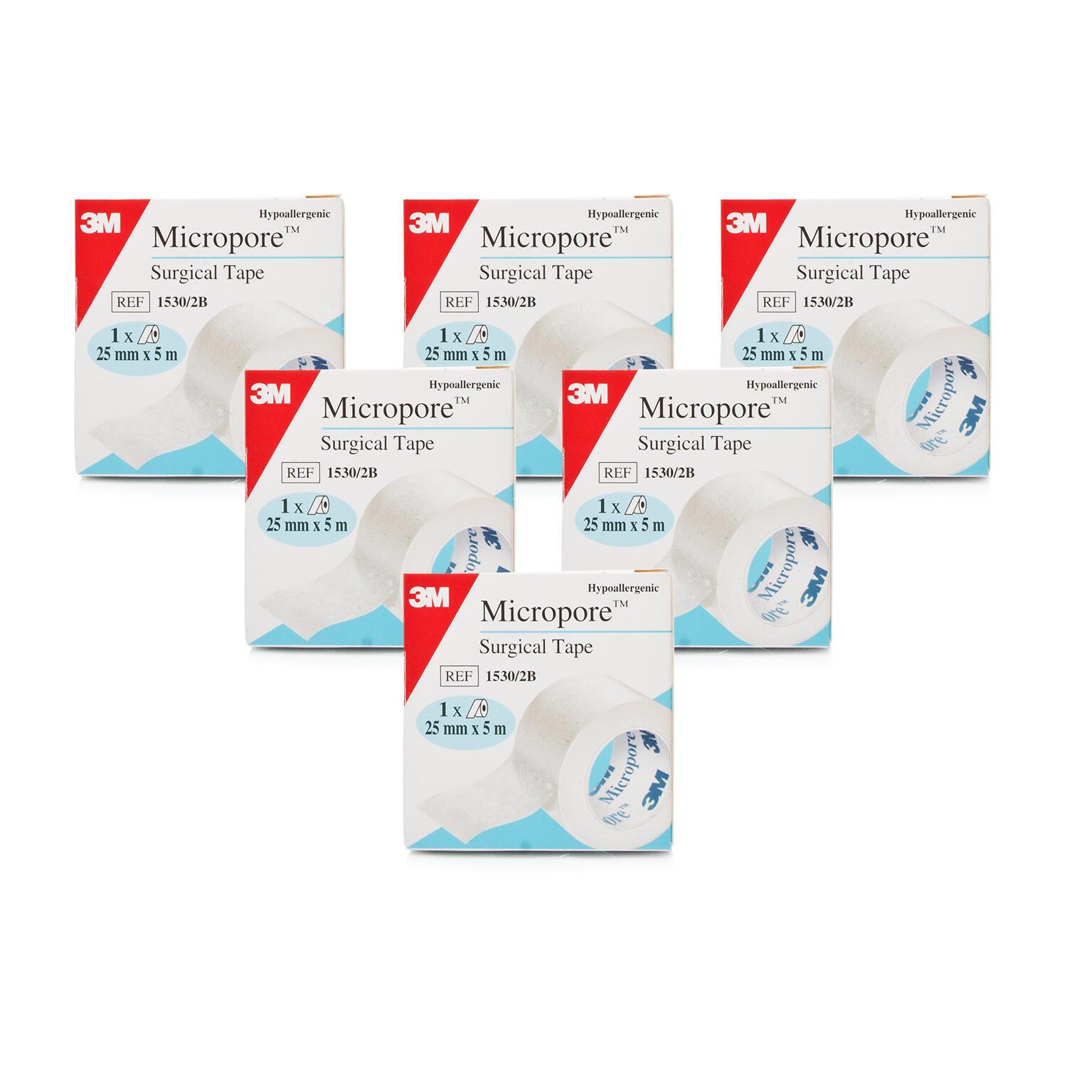 3m Micropore Surgical Tape 25mm x 5m Image 1