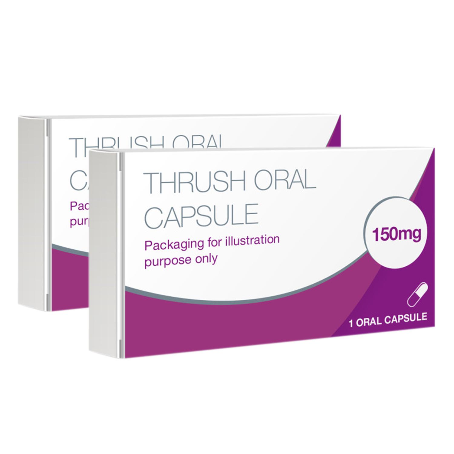 Thrush Oral Capsule Containing Fluconazole 1 Capsule Image 1