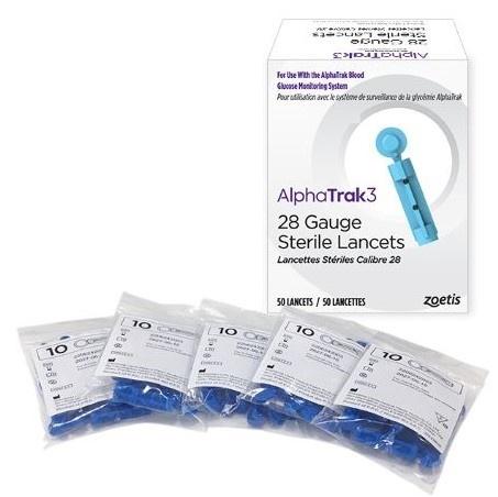 Alphatrak 3 Lancets for Pets Pack Of 50 Image 1
