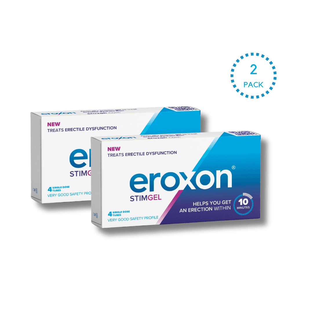 Eroxon Erectile Dysfunction Treatment Gel 4 Single Dose Tubes Image 1