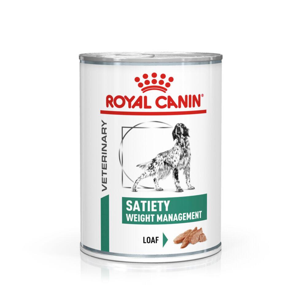 Royal Canin Satiety Weight Management Adult Wet Dog Food In Loaf 12x410g Image 1
