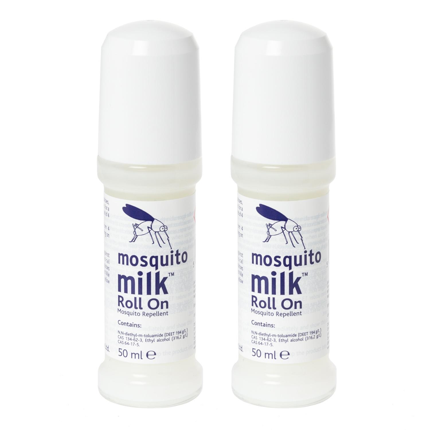 Mosquito Milk 20% DEET Tropical Strength Insect Repellent Roll-on 50ml Image 1