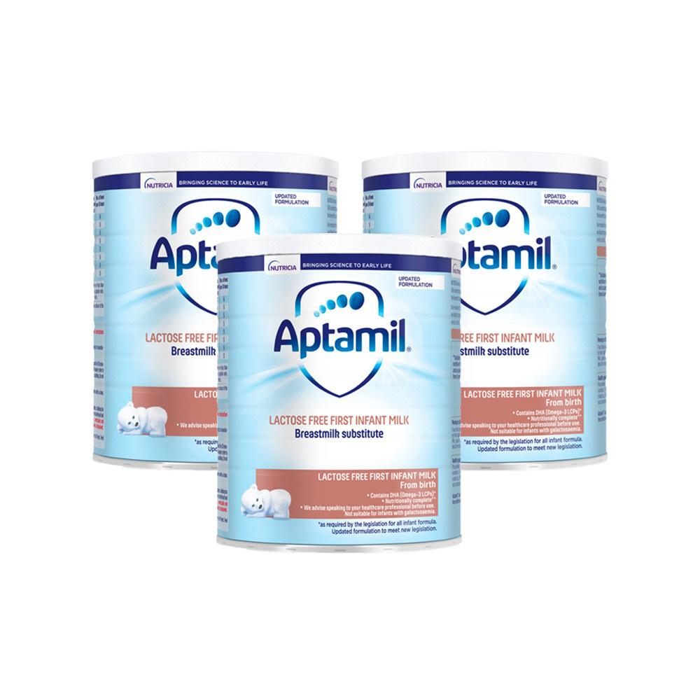Aptamil Lactose Free First Infant Milk from Birth 400g Image 1